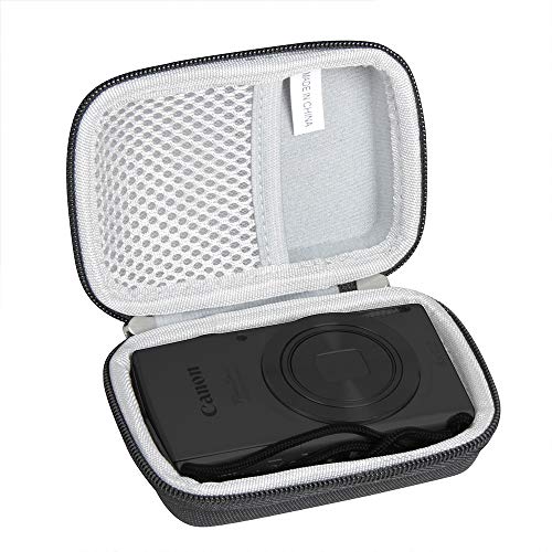 Hermitshell Hard Travel Case for Canon PowerShot ELPH 180 20 MP Digital Camera (Black)