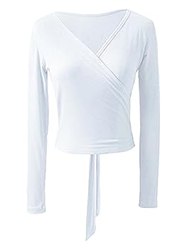 Cardigan Danza Classica Donna - Crop Top Maniche Lunghe Per Balletto E Ginnastica - Foto 9