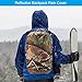 PATIKIL 20-28L Waterproof Rucksack Cover, Non-Slip Backpack Rain Cover for Travel, Hiking, Camping, Climbing, S, Leaf Camo