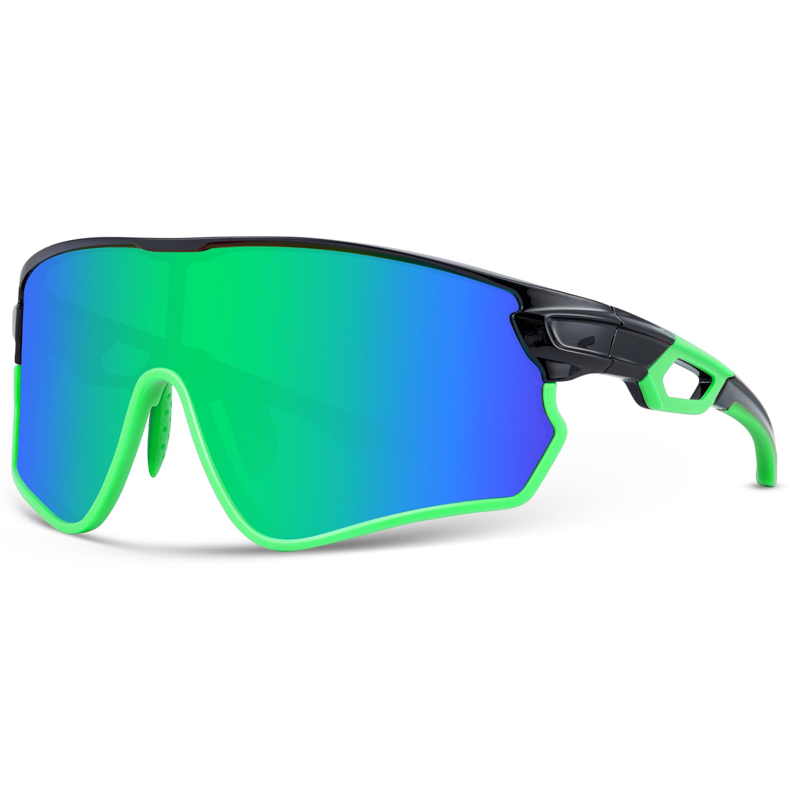 BEACOOL Polarised Sports Glasses UV400 Protective Sunglasses TR90 Flexible Frames Safety Glasses for Men and Women Suitable for Outdoor Activities Driving Fishing Running Hiking — image 1