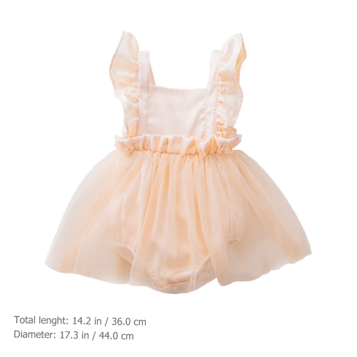 Vuelo Manga Mameluco Vestido Bebé Niña Vestido De Verano os De Niña Bebé o De Tutú o De Malla Ropa De os De s os De Tutú Para