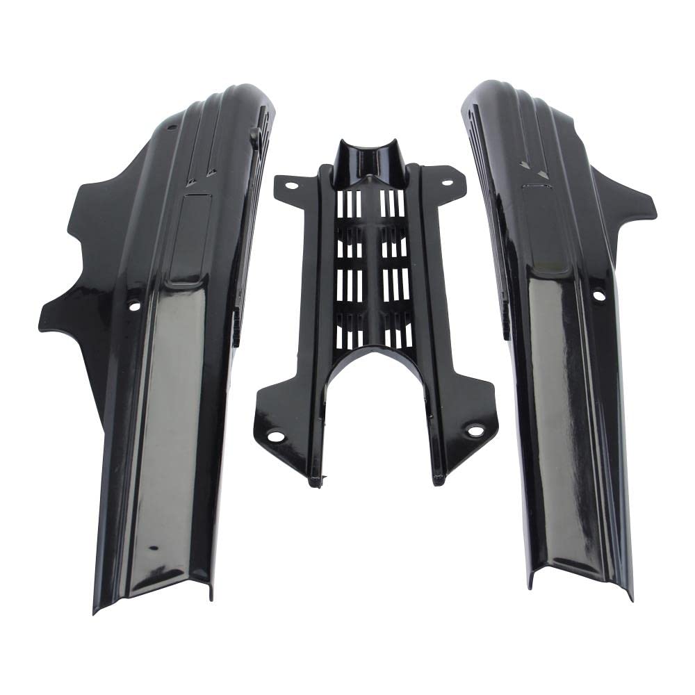 Trittbrett Seitenverkleidung Mittelteil SET schwarz kompatibel mit Hercules Prima M 2 3 4 5