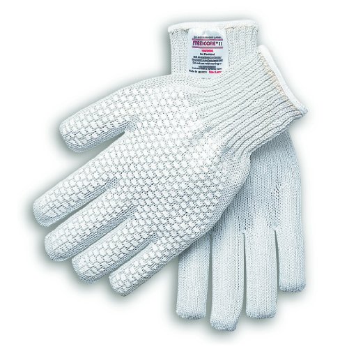 MCR Safety 9381XRH Steelcore II 7-Gauge Reversible Cut-Resistant PVC Blocks One Side Right Hand Gloves, X-Large
