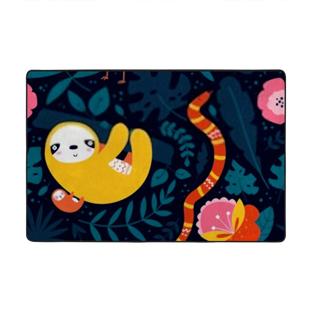 Tapis toucan grand modèle pour réchauffer le sol d'un salon familial en hiver