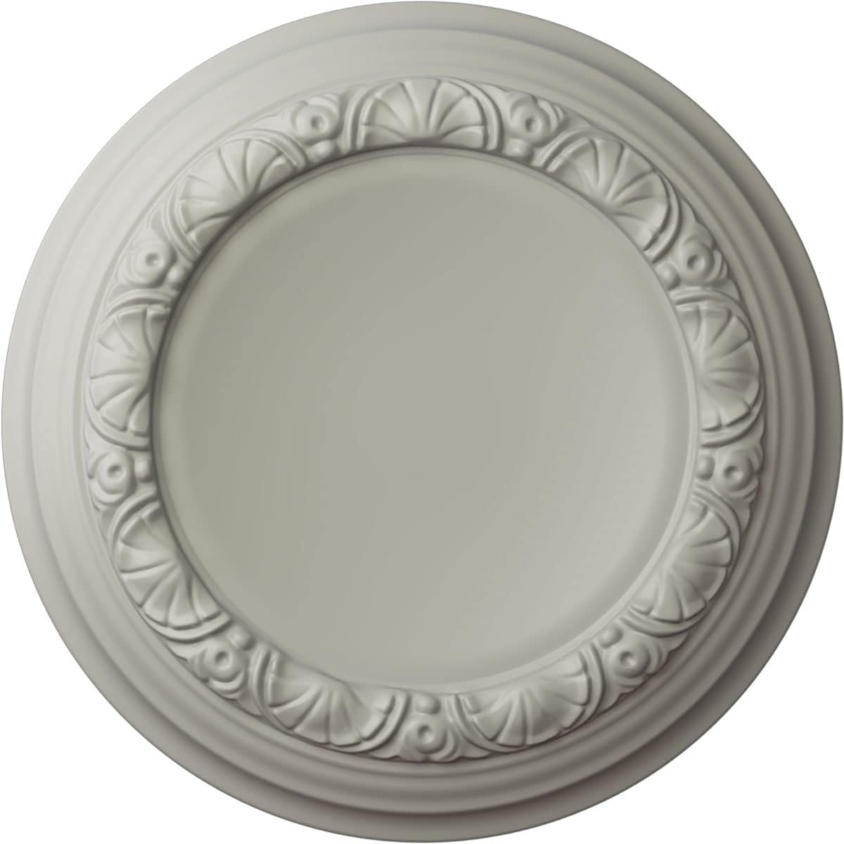 Ekena Millwork CM12CAPCF 12-1/2" x 1-1/2" Carlsbad Ceiling Medallion, Pot of Cream