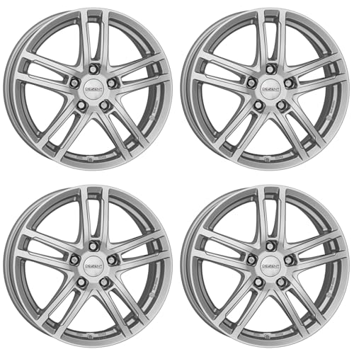 4x Dezent alloy rims TZ 6.5Jx17 ET48 5x112 compatible with MG 4