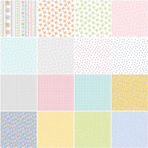 Jessica Flick Happy Heart 16 Fat Quarters Benartex, Assorted image 4