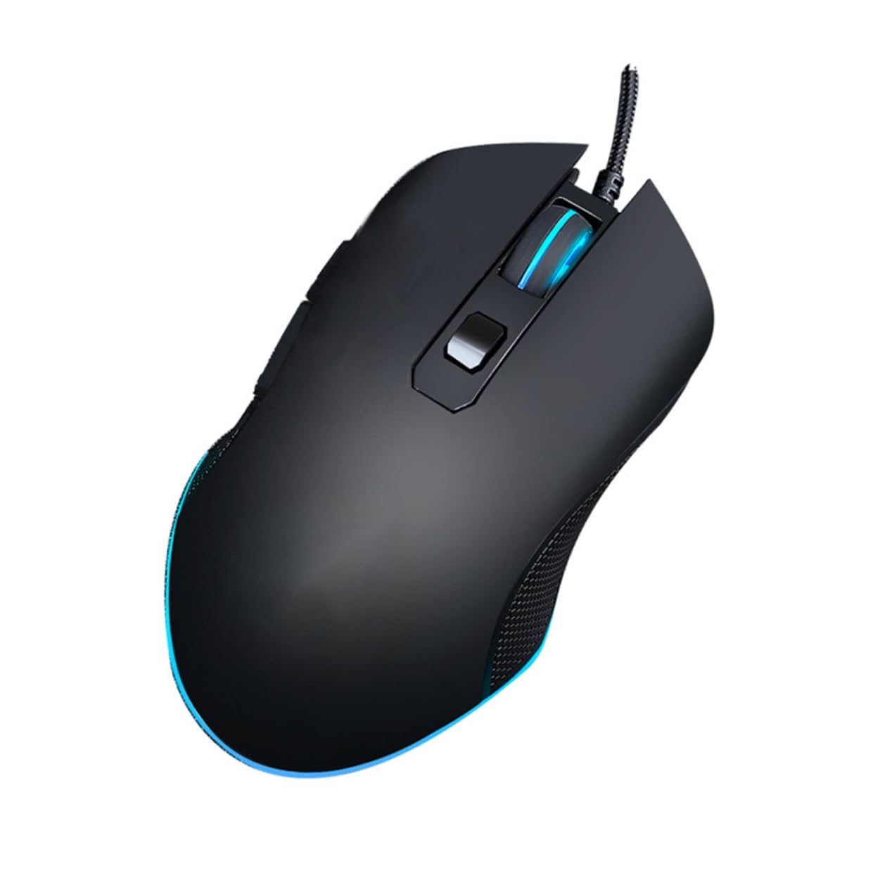 DOITOOL Tastiera Gaming Retroilluminata Una Mano Con Mouse Cablato Ergonomico Per Computer e Sport E-sport Facile Da Usare Durevole Per Casa e Dormitorio