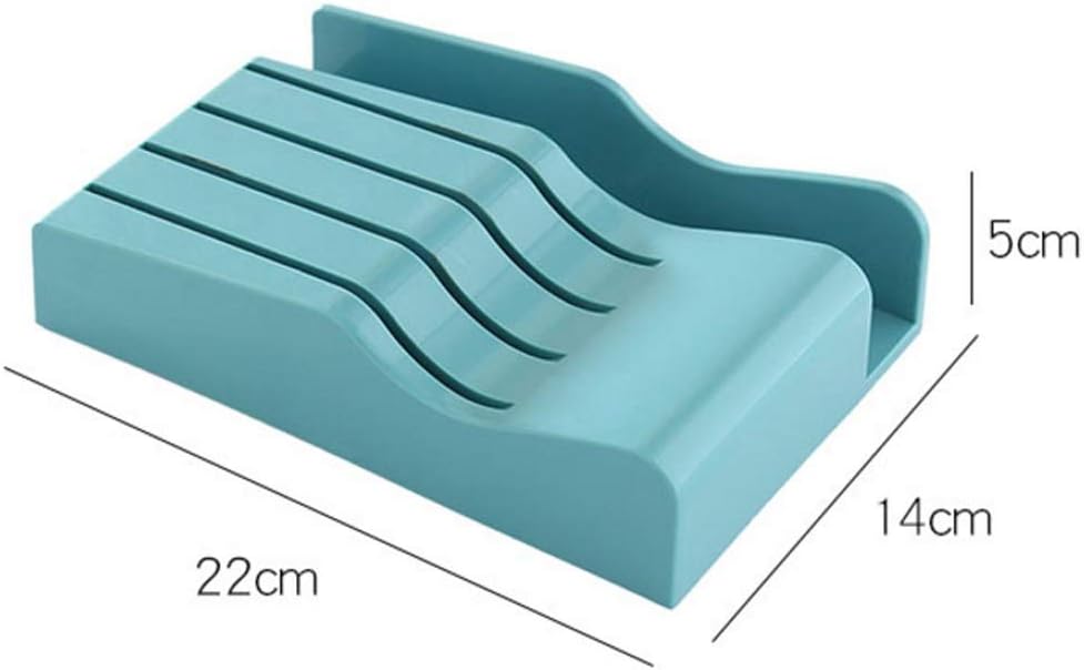 JSEIAJB Holder Creative Kitchen Knives Storage Rack Inserted Scissors Organizer Set Stand Tool(D)