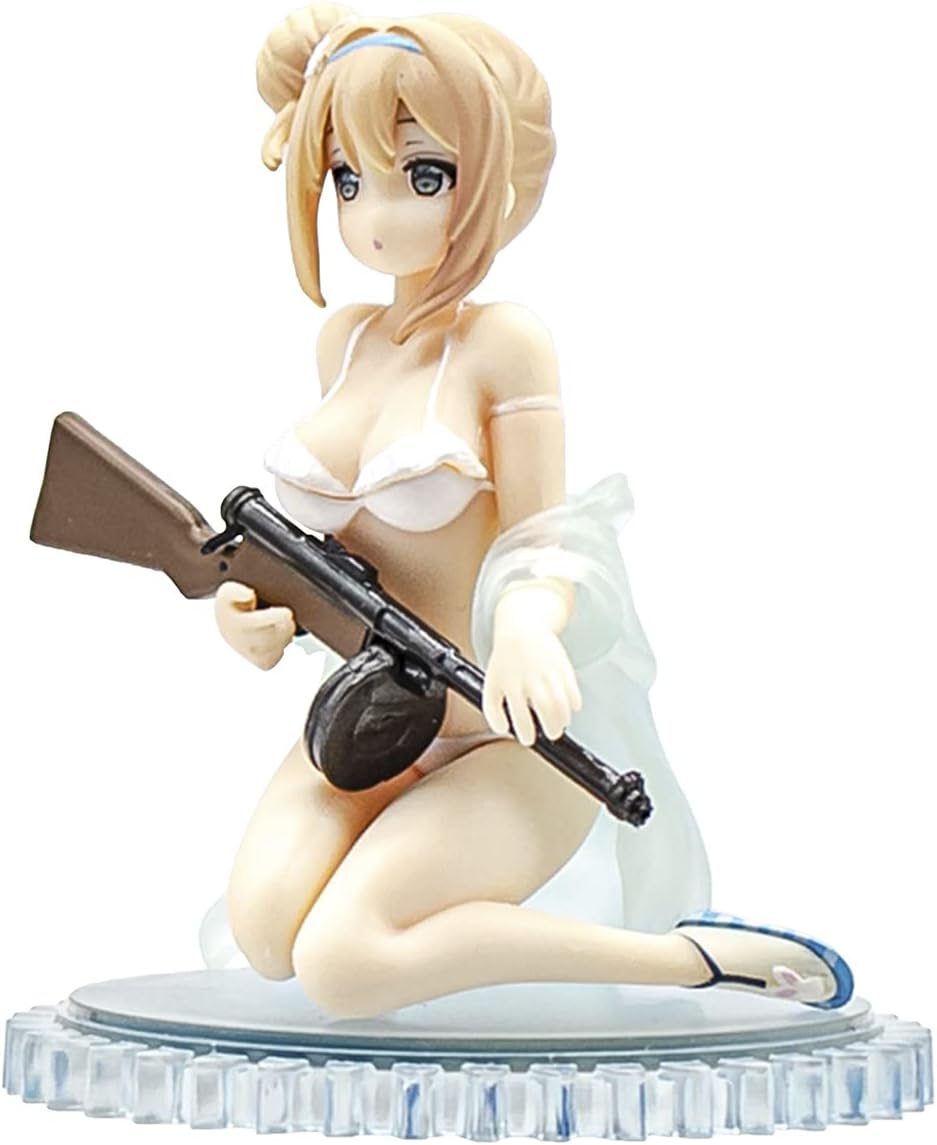 Girls Frontline Suomi Swimsuit Version Cute Japanese Collectible Desk Prop Figure