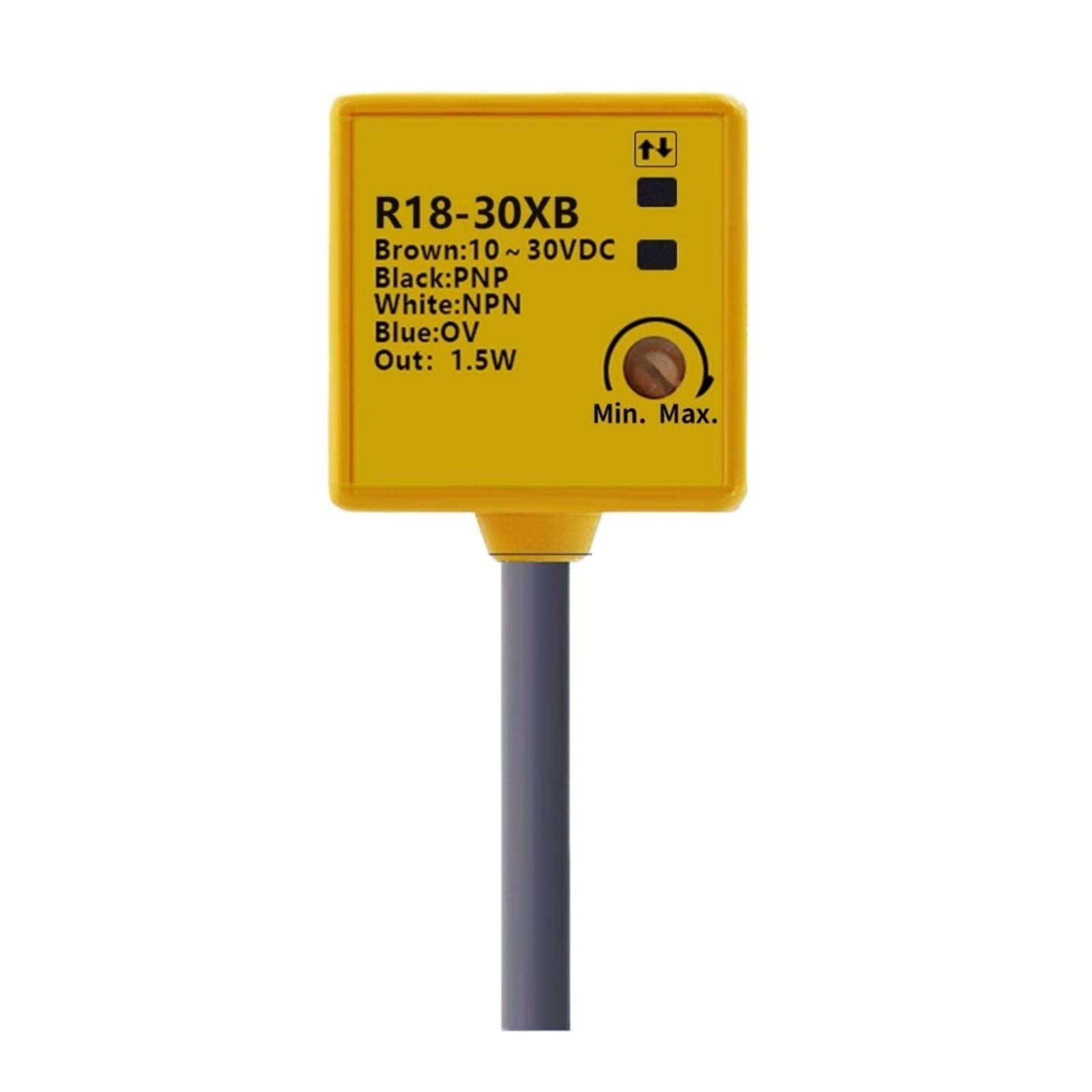Sdmzjuephxc One Color Photoelectric Switch R18-30Xb Photoelectric Sensor For Industrial Conveyor And Object Detection