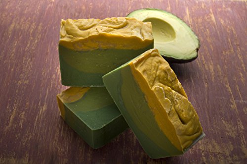 Falls River Soap Company Avocado Soap (4Oz) - Handmade Soap Bar With Jasmine Essential Oils And Fresh Avocado Slurry - Organic And All-Natural #TOP4