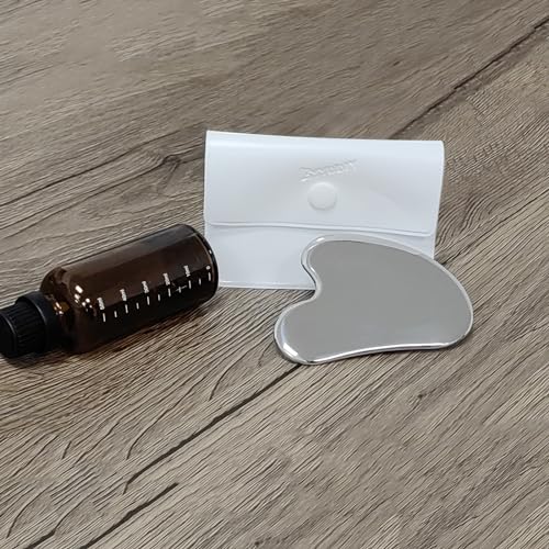 byyddiy spherical surface stainless steel gua sha facial tools metal gua sha for facetighten skin massage guasha beauty tool for body eyes w-s