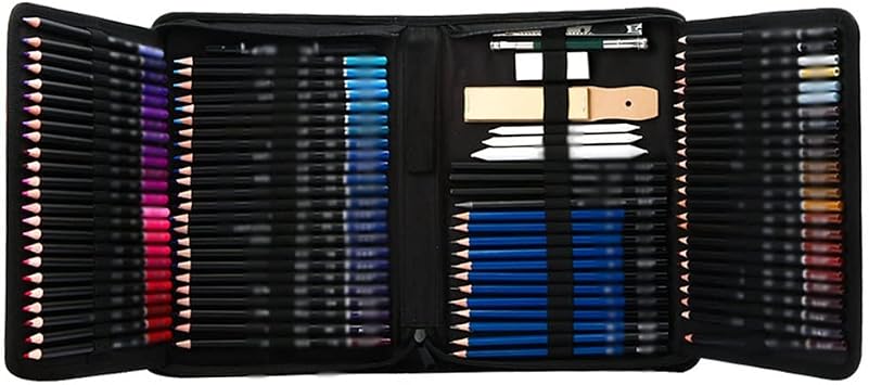 Professional Sketch Pencil Set 35/71/96/145 PCS Drawing Kit Charcoal Oil Colored Pencils for Students Painting Art Supplies145pcs