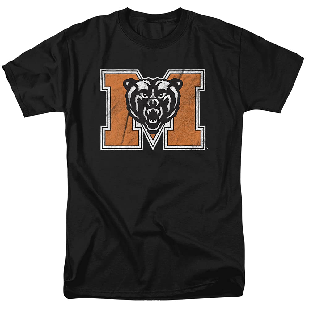 LOGOVISION Official Collegiate Distressed Primary Logo Adult T-Shirt Collection — view 214
