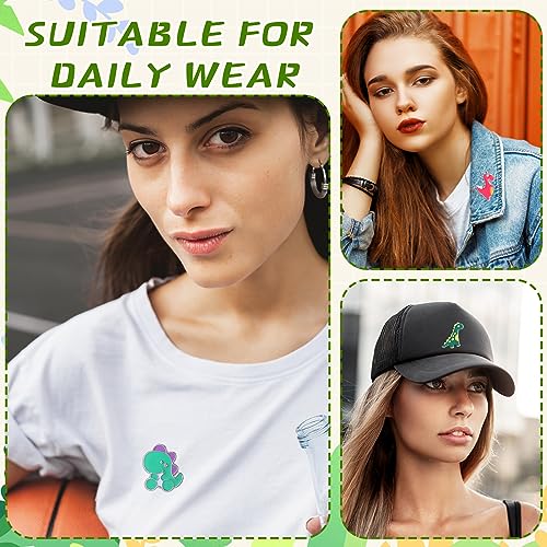 Image of Giegxin 40 Pcs Dinosaur Enamel Pins Bulk Cute Cartoon Backpacks Pins Animals BroochTfor Backpacks Clothes Classroom Student Gifts