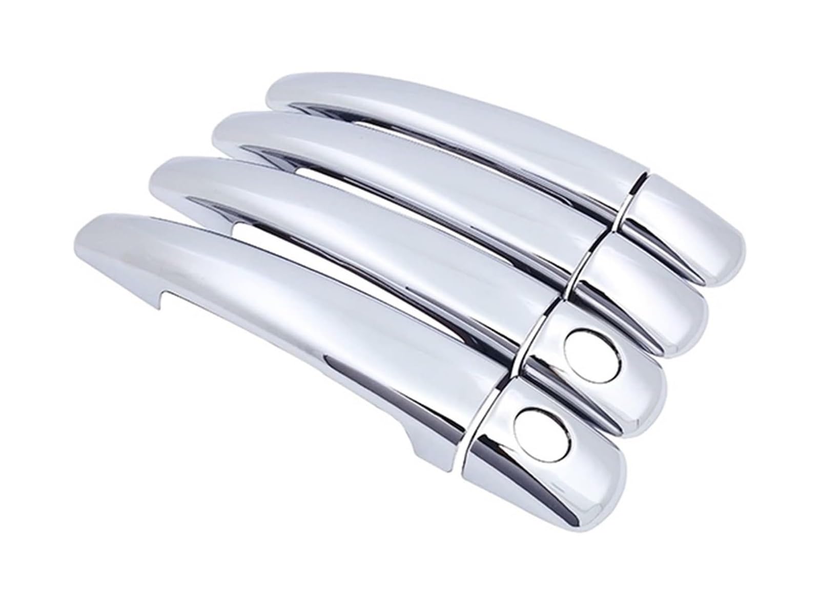 Hckclmbmzw 2 For Berlingo 008 009 010 011 01 2013 014 015 016 017 018 Car Door Handle Cover Set Chrome Door Handle Cover(2)