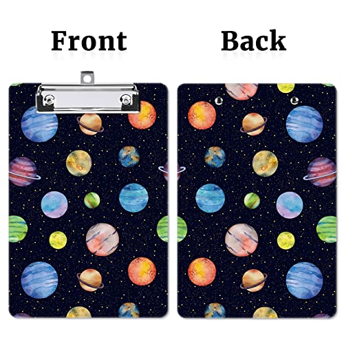 Image of Small Plastic Clipboard 6 x 9 in, Standard A5 Size Fashion Clip Board