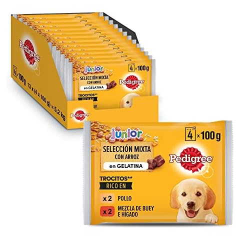 Pedigree Comida Húmeda para Perros Junior con Pollo y Buey Cover