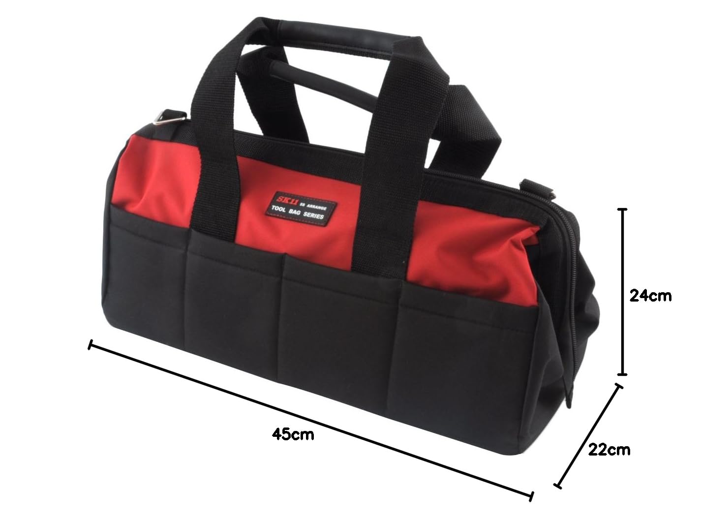 Amazon | SK11(エスケー11) ツールバッグ ワイドオープン Lサイズ 工具