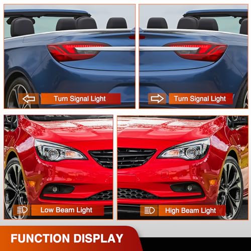 Image of Nilight Turn Signal Switch for 2011-2016 Chevy Cruze 2016 Limited | Compatible with 2012 2013 2014 Orlando 2011-2013 Buick Regal 2012-2019 Verano Cascada Windshield Wiper Combination Switches