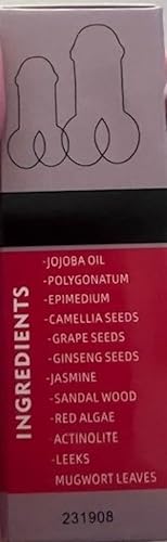 Miniatura 5 de Big Man - Aceite de ampliación de 0.3 fl oz para hombres, aceite de ampliación de potencia, más grande, más largo, pensador más fuerte