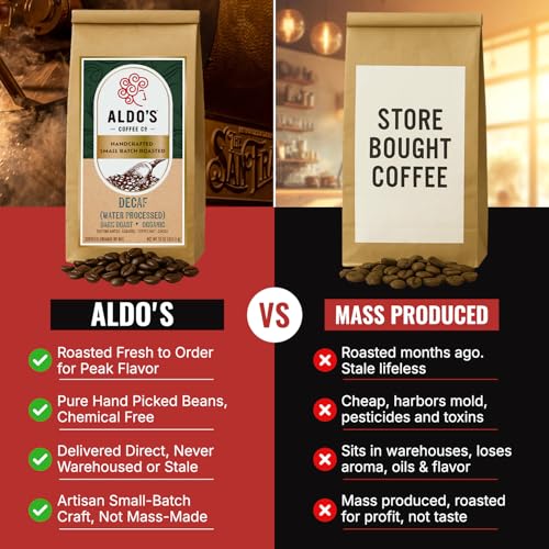 Café orgánico descafeinado en grano Aldo’s Coffee Co. 16 oz miniatura 7