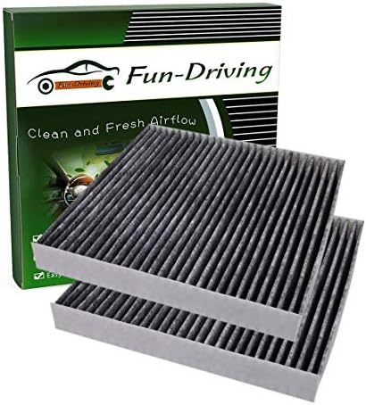 Fun-Driving FD285 Cabin Air Filter for Toyota/Lexus/Scion/Subaru/Land Rover/Pontiac,Replace CF10285, Not Fit 2016 Prius (2 Pack)