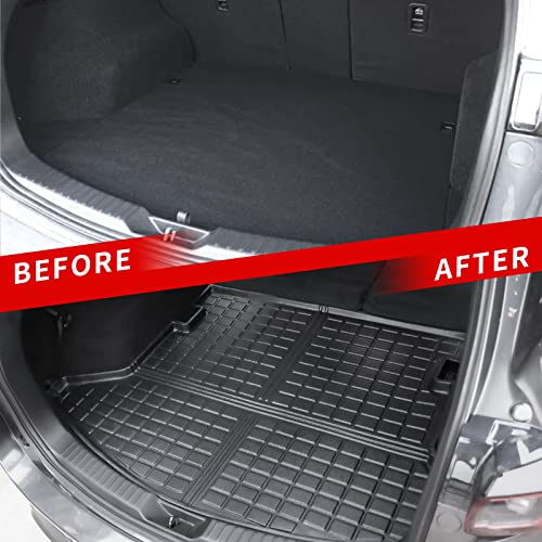 Powoq Fit 2017-2022 Mazda Cx-5 Cargo Liner Car Trunk Mat Tpe Trunk Liner For 2017 2018 2019 2020 2021 2022 Mazda Cx-5 Accessories (Rear Cargo Mat) #TOP2