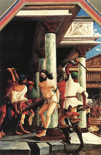 Tableau la Flagellation du Christ Altdorfer pour habiller un grand mur vide