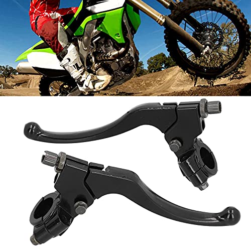 mumisuto Kupplungshebel, 1 Paar Universal-Kupplungshebel für Pit Bike Dirt Bike ATV Motocross Motorrad 7/8 Zoll Lenker
