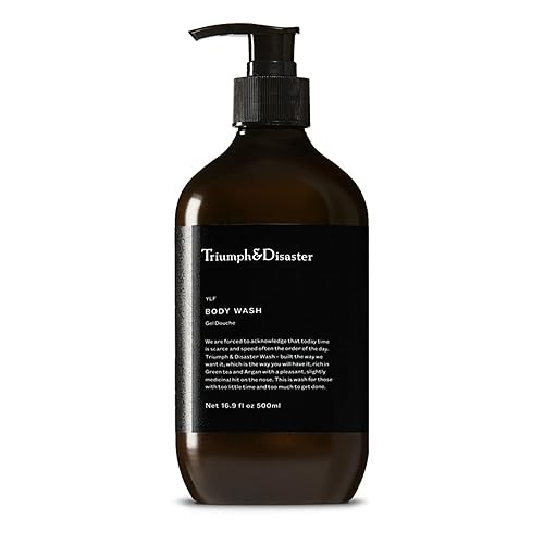 TRIUMPH & DISASTER | YLF Body & Hair Wash | Lavado de ducha suave e hidratante para hombres, 16.9 fl oz
