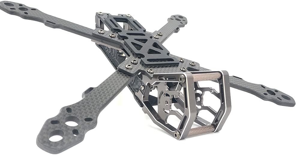 Replacement Part For Chameleon 5/6/7inch Carbon Fiber 230mm/260mm/290mm Wheelbase Frame Fpv Quadcopter Racing Drone - (Color: 6inch Frame)