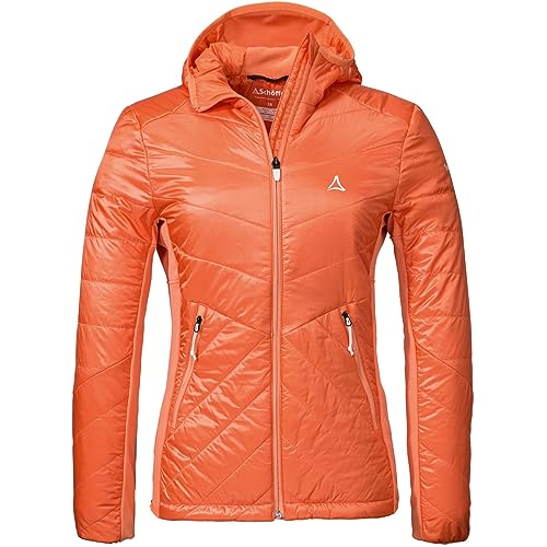 Schöffel Damen Stams Hybrid Jacke, Melon, 38