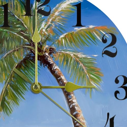 Horloge murale sans tic-tac ronde à quartz pour optimiser la concentration au bureau