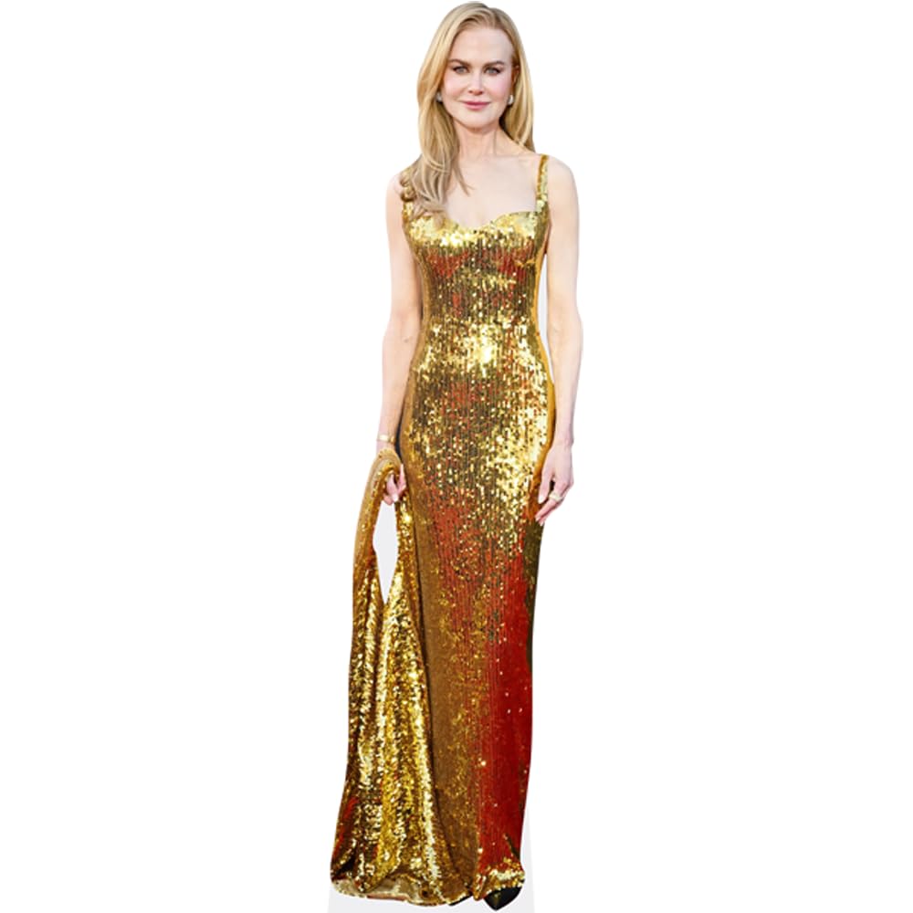 Nicole Kidman (Gold Dress) Life Size Cutout