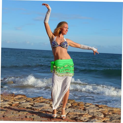 Skirt Cinto De Pirata De Balé Lenços De Dança De Dança Do Ventre Lenço De Pescoço Para Mulheres Quad