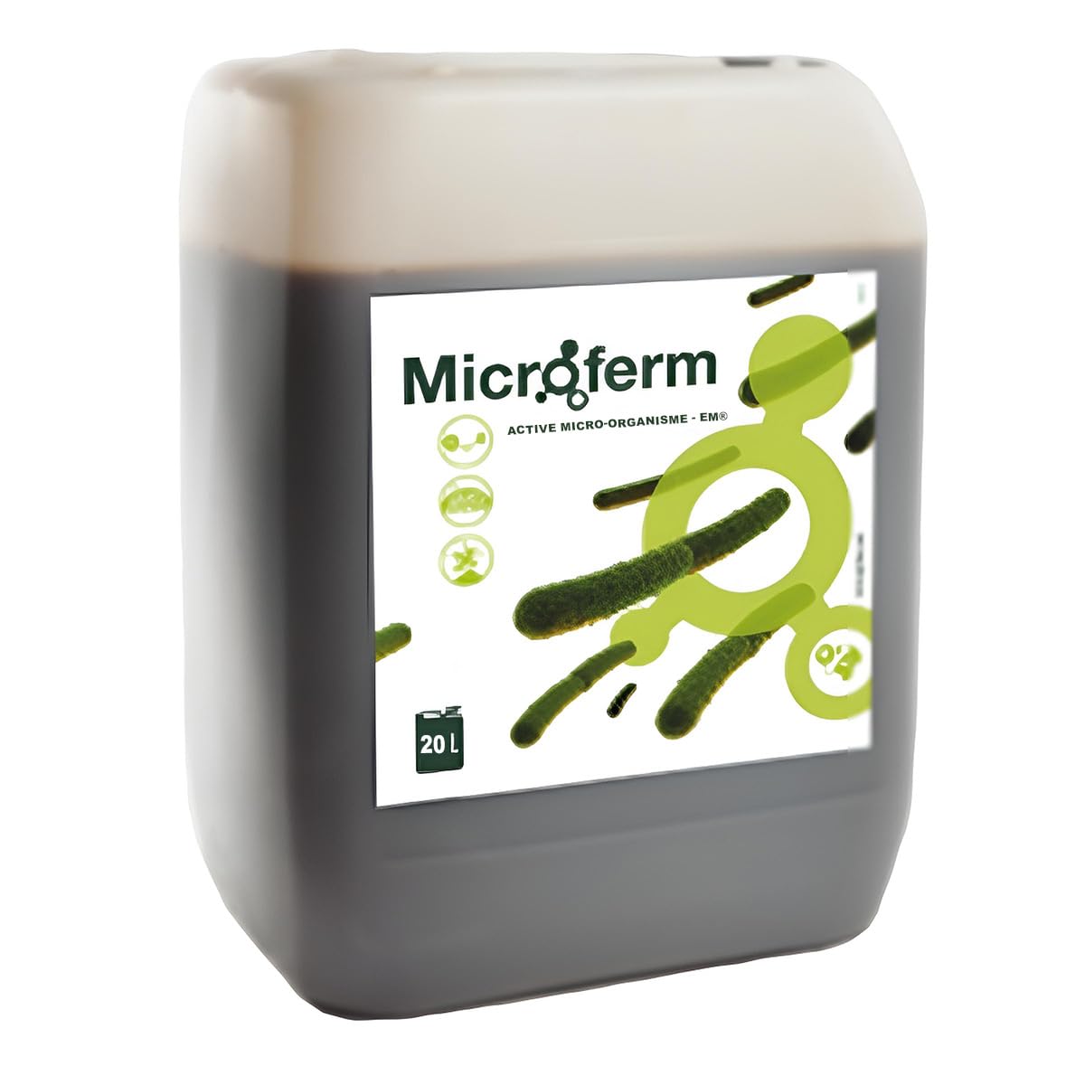 EM Microferm 20L Bidon | Mélange Micro-organismes efficaces actif prêt à l'emploi 100% naturel