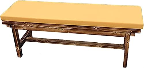 Vista 14 de Cojín de banco resistente al agua para exteriores, muebles de patio, cojines de columpio, cojín de sofá de jardín, cojines de columpio, cojín