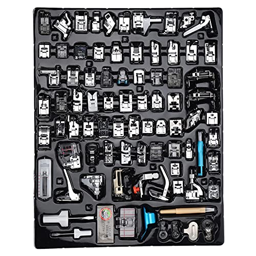 Set de 82 Piezas Pies para Máquina de Coser Doméstica miniatura 7