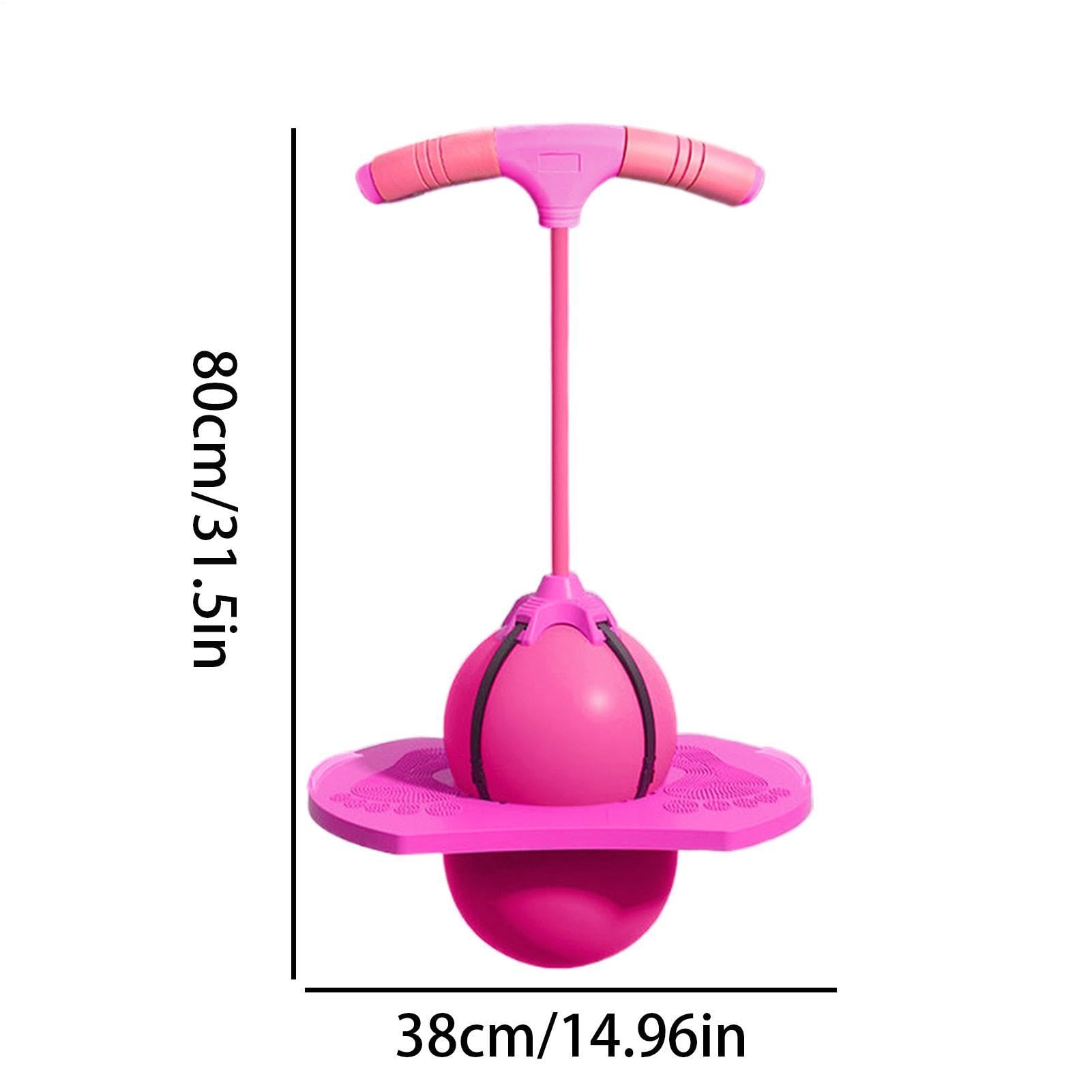 Palla rimbalzante in equilibrio | Palla da salto in equilibrio bambini | Palline rimbalzanti Space con maniglia e pompa esercizi | Giocattolo saltatore con pompa a bastone palline rimbalzanti