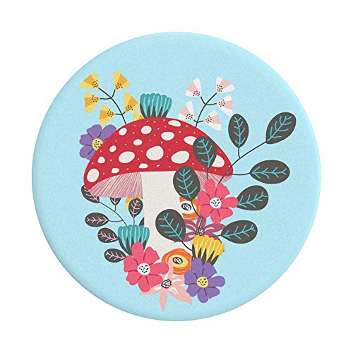 Image of PopSockets Adhesive Phone Grip, Holder, Phone Stand, Mushroom - Shroom Blooms
