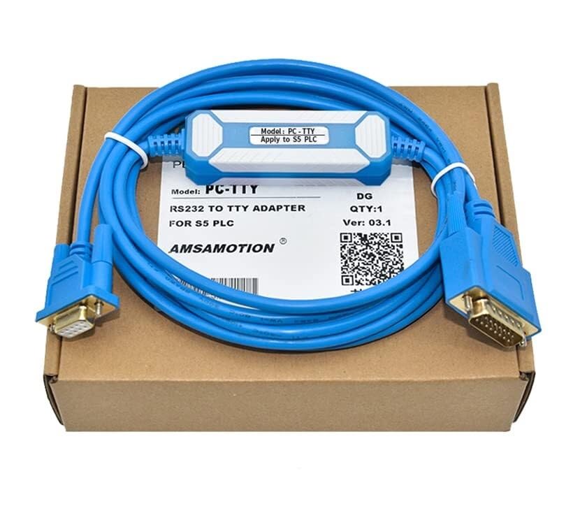PC-TTY for PLC Programming Cable S5 Series Communication Data Download Cable Gold Plated Cables