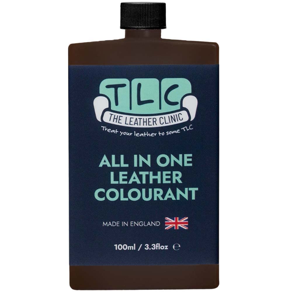 The Leather Clinic All in One Leather Colourant | Self Seal Leather Dye Repair Paint | Recolour Furniture, Sofas, Car Seats (Black, 100ml) — view 39