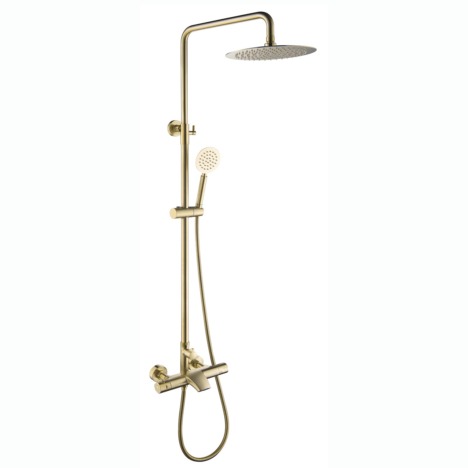 Système de douche mural pour une salle de bain moderne et relaxante