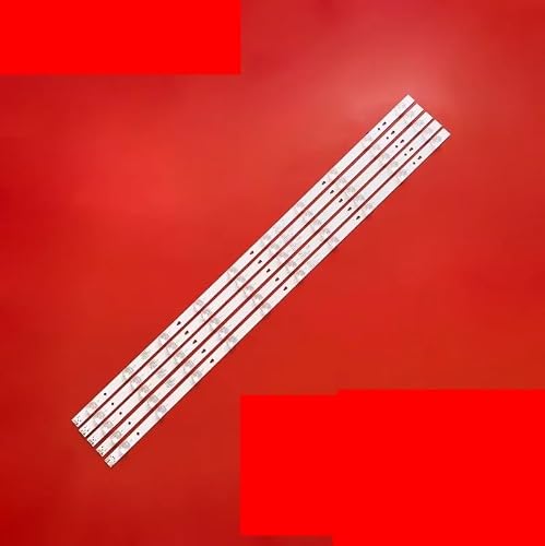 HYKPSTYJY LED Backlight Strip for LT-43M650 LT-43M450 LE43U6500U FD4351A-LU LED43D10A LED43D10B-ZC14FG-01 LED43D10-03(A) 04(1kits-5pcs)