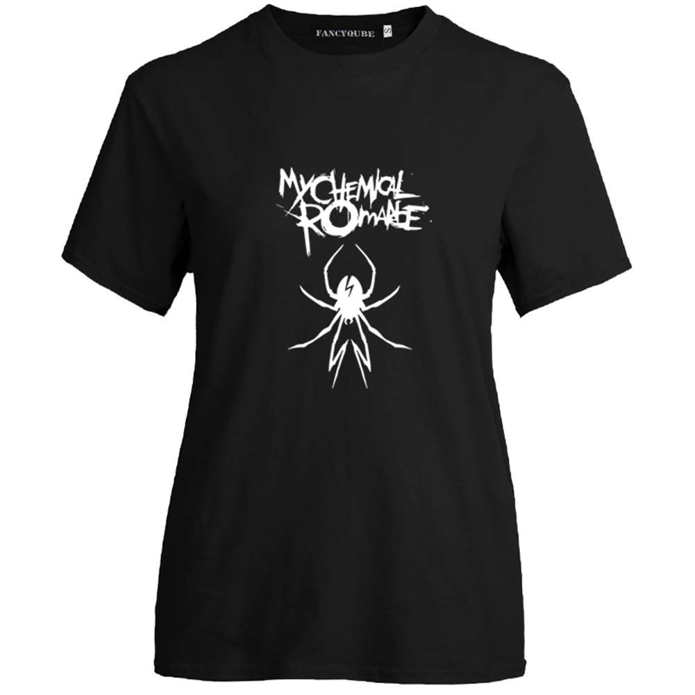 Women's Stylish My Chemical Romance Band Print T-Shirt Girls Ladies Casual Graphic Short Sleeve Tee Tops