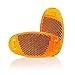 XHBTS 8 Pcs Riding Bike Bicycle Warning Reflector Bicycle Wheel Rim Reflective MTB Road Spoke Lights Bike Accessories (Yellow)