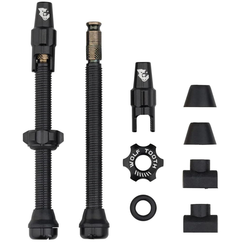 Amazon.com: Wolf Tooth Tubeless Valve Stem Kit for Clik Valve