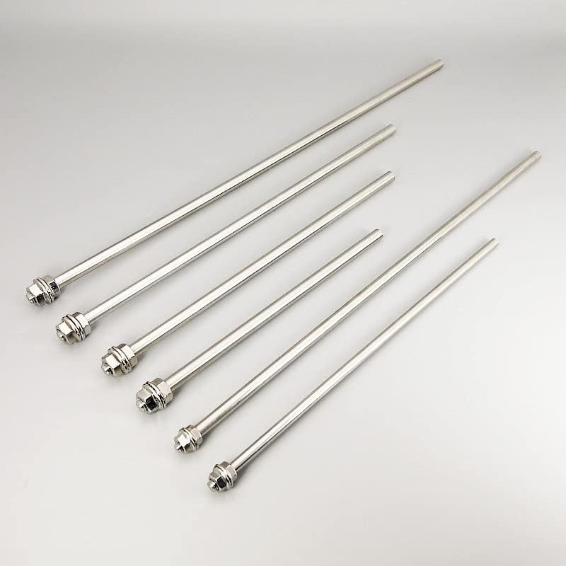 1pc Lab 304 Stainless Steel Stirring Dispersing Rod Agitator Shaft Stir Bar Suitable for Dispersion Plates and Stirrer Paddle (Size : 8x450mm)